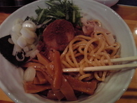 「あったかい 油そば 700円」@ら〜めん台風。の写真