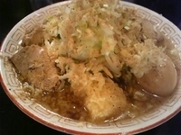 「小ラーメン 魚粉 ネギ 玉子」@らーめん大 東小金井店の写真