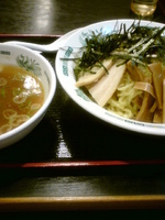 「和風つけ麺 ￥490」@日高屋 京成津田沼店の写真