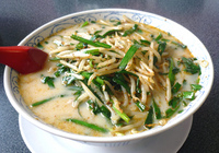 「ニラそば（750円）」@ラーメン藤 雄琴店の写真