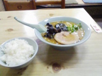 「魚骨ラーメン」@旭川ラーメンきく家の写真