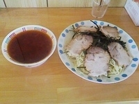 「つけ麺チャーシュー大盛り800円」@はらだの写真