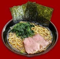 「濃厚とんこつ醤油ラーメン 中盛」@えび坂家の写真