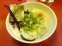 「青ねぎらーめん」@九州ラーメン 高野屋 水戸中央店の写真