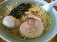 「らーめん+味玉+大盛（580円+100円+100円）」@佐野ラーメン たかのの写真