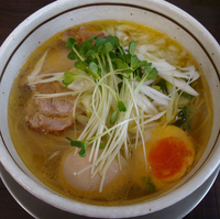 「味玉塩中華そば750円」@ラーメン専門店 E.Y 竹末の写真