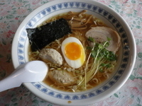 「気仙沼らぁめん（680円）」@大衆食堂 ますやの写真