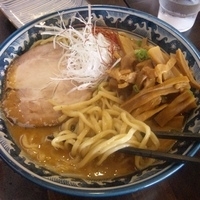 「味噌中華そば+特盛+メンマ 750円+100円+100円=950」@中華そば・つけそば 浜屋の写真