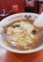 「うまにそば（600円）」@金門飯店の写真