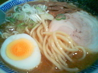 「ラーメン中盛（￥650）」@麺屋 律の写真