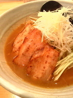 「味噌ラーメン（細麺） 600円+チャーシュー増し 100円」@麺や 松の写真