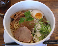 「山形水ラーメン（ランチセット）」@Pour cafeの写真