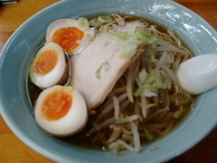 「味つき玉子ラーメン」@新発田ラーメン 蔦家の写真