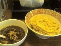 「魚粉醤油つけ麺（中盛）」@三四郎の写真