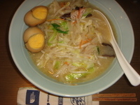 「タンメン+煮玉子」@中華 味一の写真