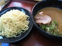 「味噌つけ麺+チャーハン」@ラーメン一代の写真