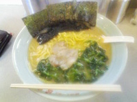 「らーめん大盛+ほうれん草」@匠家 50号バイパス店の写真