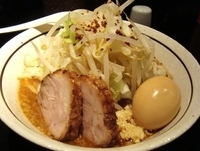 「ィ夜の味噌ソバ+味玉 【850円+100円】」@ィ夜の味噌ソバ裏七Jimmyの写真