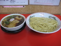 「特製つけそば+とろける豚足」@カドヤ食堂 本店の写真