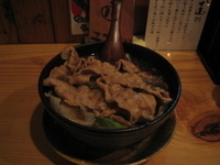 「黒醤油ラーメン+肉大盛」@麺屋 武士道の写真