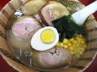 「塩チャーシューメン￥700」@手打ちらーめん 萬福の写真