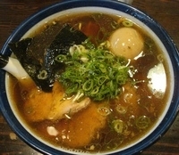 「チャーシューめん+味付玉子、小ごはん」@とうかんやの写真