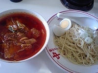 「冷やし味噌やさい+たまスラ（クーポン）」@蒙古タンメン 中本 本店の写真