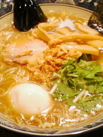 「味玉ラーメン（醤油、￥730）」@麺匠いわみやの写真