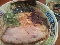 「Aセット（ラフティご飯セット）980円」@九州とんこつラーメン 幸福軒の写真