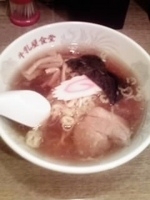 「ミニラーメン（醤油）」@牛乳屋食堂 新横浜ラーメン博物館店の写真