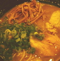 「らーめん 700円（カタメ）」@豚骨世界 大大の写真