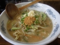 「チーズにんにこ味噌ラーメン」@ラーメン創作麺処 めん坊の写真