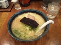 「ラーメン + 味たまご」@九州らーめん 万祝錦の写真