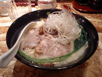 「10月限定 豆乳とんこつ麺」@濃厚とんこつらーめん オハナ堂の写真