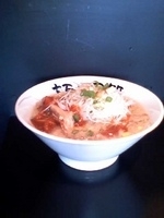 「バリもりらーめん（細麺）」@麺や三笑 つばさの写真