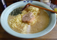 「醤油ラーメン（中）650円」@ラーメン青木亭 草加店の写真
