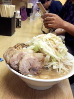 「ラーメン豚ダブル」@ラーメン二郎 栃木街道店の写真