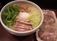 「こってり汁なし+もやし+チャーシュー」@麺屋 旬の写真