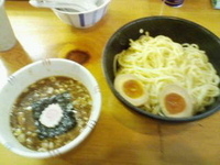 「味玉つけ麺大盛」@麺屋 渡来人（Try-Jin）の写真