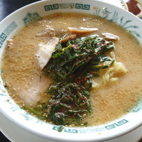 「ニラキムチ南蛮ラーメン」@日高屋 春日部東店の写真