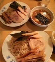 「スペシャルしょうゆつけうどん」@手打ちつけ麺 欣家の写真