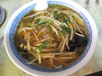 「もやしラーメン 700円」@くるくる軒 喜多方店の写真