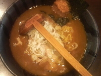 「煮干しラーメン」@らーめん万代 浜松町店の写真