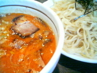 「坦々つけめん+チャーシューの切り落とし（￥750+￥50）」@桃天花の写真