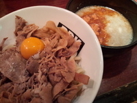 「BBQつけ麺（850円）」@俺達の麺Style Boo Boo Kingの写真
