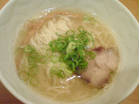 「ミニ玄界灘塩らぁ麺」@らぁ麺 むらまさの写真