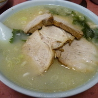 「塩チャーシュー（麺硬め アブラ多め 味薄め）」@ラーメンショップ 氏家店の写真