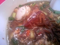 「Cream Crispy☆豚そば」@笑堂の写真