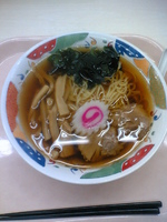 「正油ラーメン:350円」@東京大学柏キャンパス プラザ憩いの写真