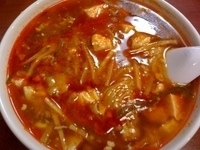 「スーラータンメン（辛さランク:スーパー）（￥840）」@夜来香の写真